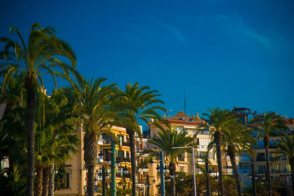 Spanish Beach Resort Barcelona España Zona Sitges Conocida Como Ciudad —  Fotos de Stock