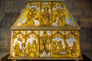 Barselona, İspanya 'daki kilise. Barcelona, İspanya 'nın doğu kıyısında yer alan bir Artistik şehir olarak bilinir.