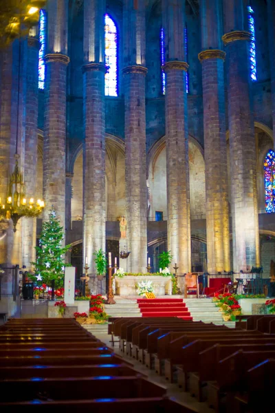 Церква Барселоні Іспанія Барселона Відома Артистичне Місто Розташоване Східному Узбережжі — стокове фото