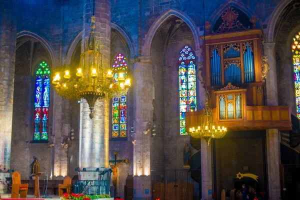 Barselona, İspanya 'daki kilise. Barcelona, İspanya 'nın doğu kıyısında yer alan bir Artistik şehir olarak bilinir.