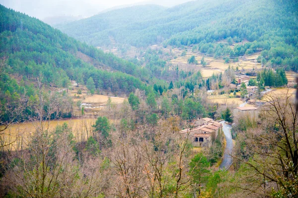 Edificio Español Las Escenas Campo España España Está Situada Europa — Foto de Stock