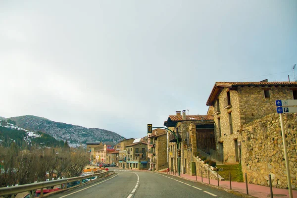 Edificio Español Las Escenas Campo España España Está Situada Europa — Foto de Stock