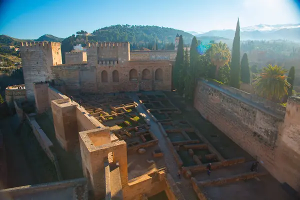 Granada España Febrero 2019 Alhambra Patrimonio Humanidad Por Unesco Granada — Foto de Stock