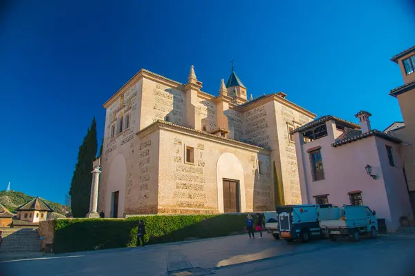 Granada Spanin Februari 2019 Alhambra Unescos Världsarvslista Granada Spanien Spanien — Stockfoto