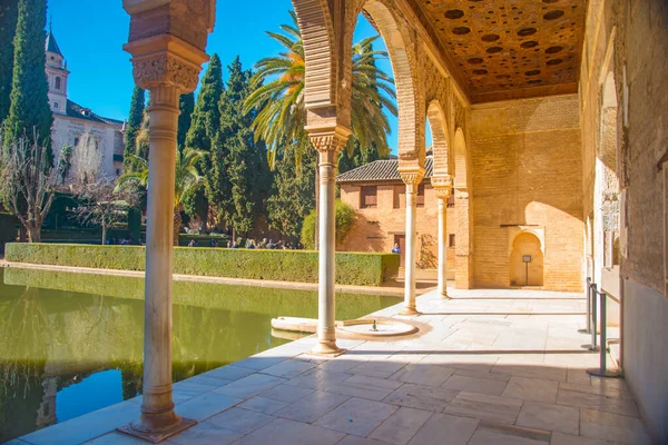 Granada España Febrero 2019 Alhambra Patrimonio Humanidad Por Unesco Granada — Foto de Stock