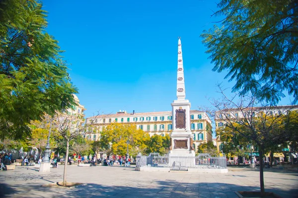 Andalusia Espanha Fevereiro 2019 Málaga Uma Cidade Granada Espanha Conhecido — Fotografia de Stock