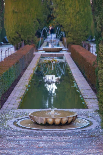 Alhambra Єкт Всесвітньої Спадщини Юнеско Гранаді Іспанія Іспанія Європейська Країна — стокове фото