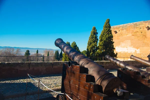 Alhambra Patrimonio Humanidad Por Unesco Granada España España País Europeo — Foto de Stock