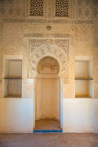 Alhambra Zapsána Seznamu Světového Dědictví Unesco Granadě Španělsku Španělsko Evropská — Stock fotografie