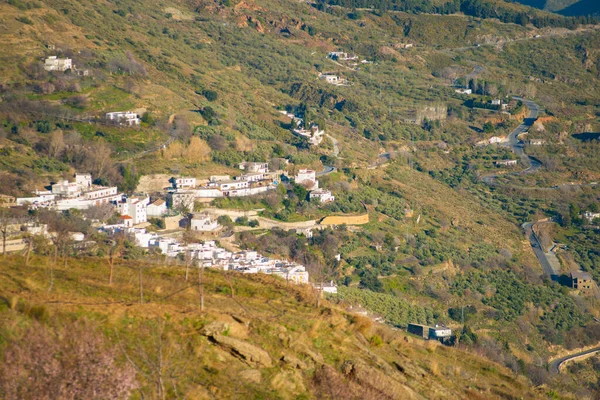 Cnar Uma Pequena Aldeia Montanhosa Granada Espanha Espanha País Europeu — Fotografia de Stock