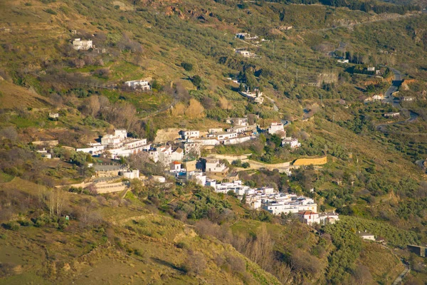 Cnar Uma Pequena Aldeia Montanhosa Granada Espanha Espanha País Europeu — Fotografia de Stock