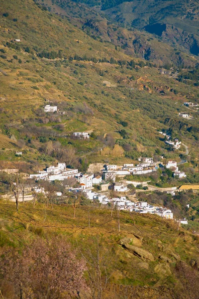 Cnar Uma Pequena Aldeia Montanhosa Granada Espanha Espanha País Europeu — Fotografia de Stock