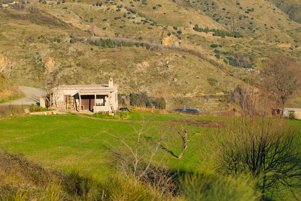 Cnar Spanya Nın Granada Kentinde Küçük Bir Dağ Köyüdür Spanya — Stok fotoğraf