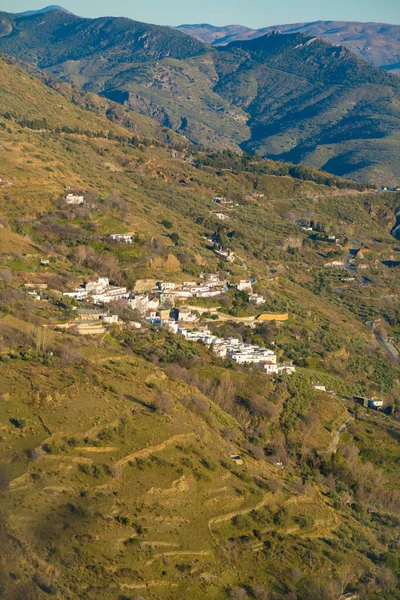 Cnar Pequeño Pueblo Montaña Granada España España País Europeo Que — Foto de Stock