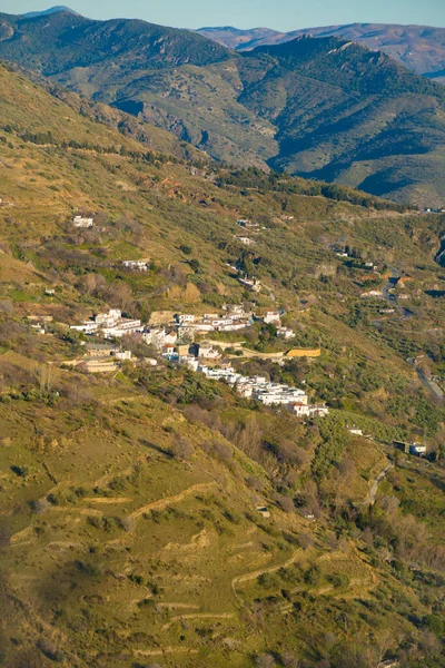 Cnar Uma Pequena Aldeia Montanhosa Granada Espanha Espanha País Europeu — Fotografia de Stock