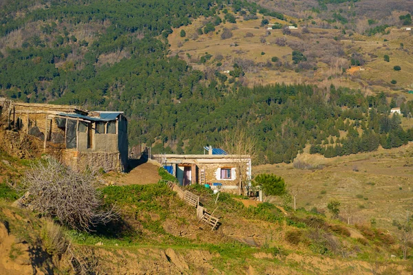 Cnar Pequeño Pueblo Montaña Granada España España País Europeo Que — Foto de Stock