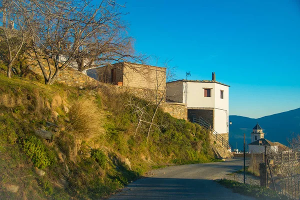 Cnar Pequeño Pueblo Montaña Granada España España País Europeo Que — Foto de Stock