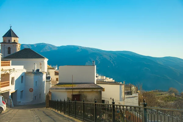 Cnar Een Klein Bergdorpje Granada Spanje Spanje Een Europees Land — Stockfoto