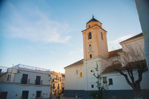 Cnar Een Klein Bergdorpje Granada Spanje Spanje Een Europees Land — Stockfoto