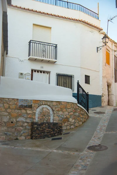 Cnar Een Klein Bergdorpje Granada Spanje Spanje Een Europees Land — Stockfoto