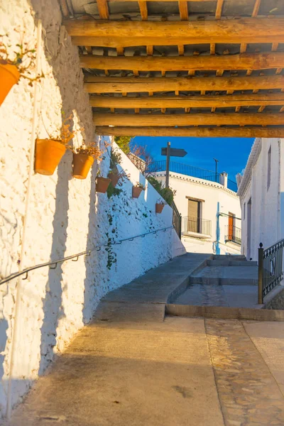 Кнар Небольшая Горная Деревня Гранаде Испании Испания Является Европейской Страной — стоковое фото