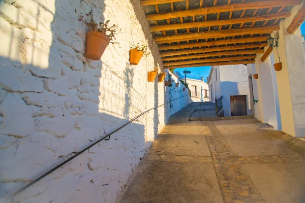 Cnar Uma Pequena Aldeia Montanhosa Granada Espanha Espanha País Europeu — Fotografia de Stock