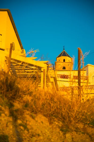 Кнар Небольшая Горная Деревня Гранаде Испании Испания Является Европейской Страной — стоковое фото