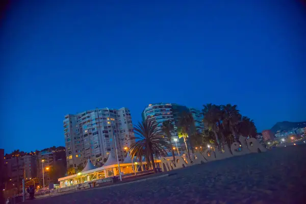 Malaga Est Une Ville Grenade Espagne Est Connu Comme Malaga — Photo