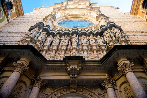 Барселона Испания Декабря 2018 Года Появление Церкви Монсеррат Барселоне Испания — стоковое фото