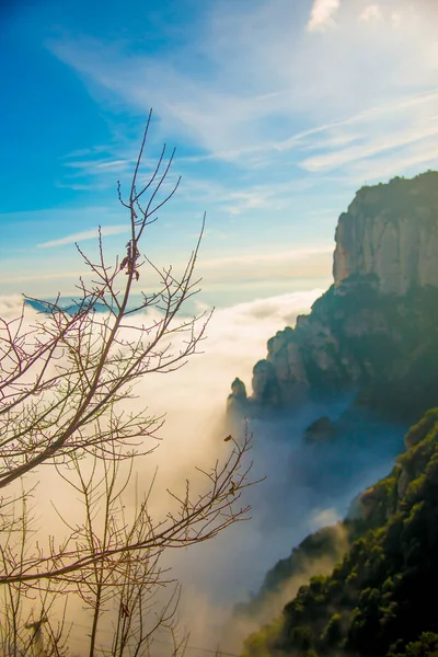 Barcelone Espagne Décembre 2018 Montserrat Barcelone Espagne Montserrat Est Une — Photo