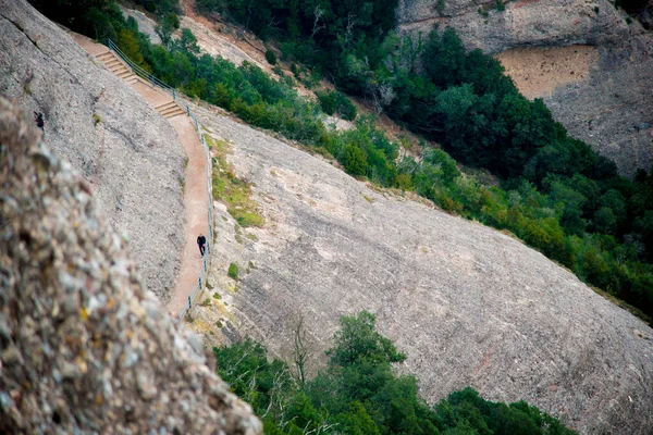 Barcelone Espagne Décembre 2018 Montserrat Barcelone Espagne Montserrat Est Une — Photo