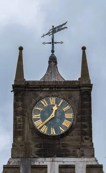 Torre Del Reloj Antiguo Durham Inglaterra — Foto de Stock