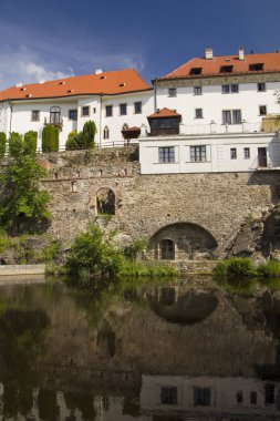 Çek Cumhuriyeti Cesky Krumlov 'un tarihi merkezi