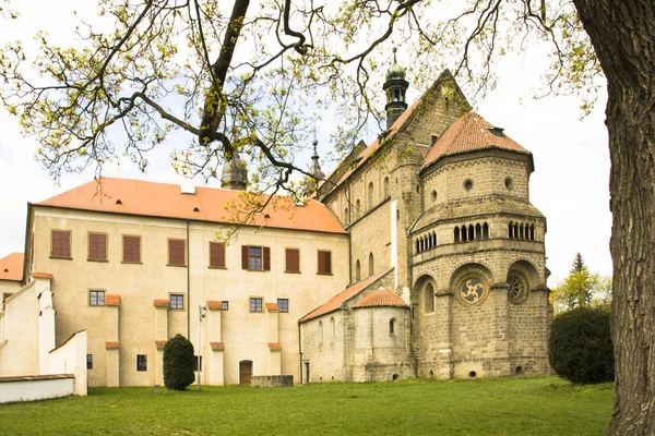 Židovská čtvrť a bazilika sv. Prokopa v Třebíči, světové kulturní dědictví UNESCO — Stock fotografie