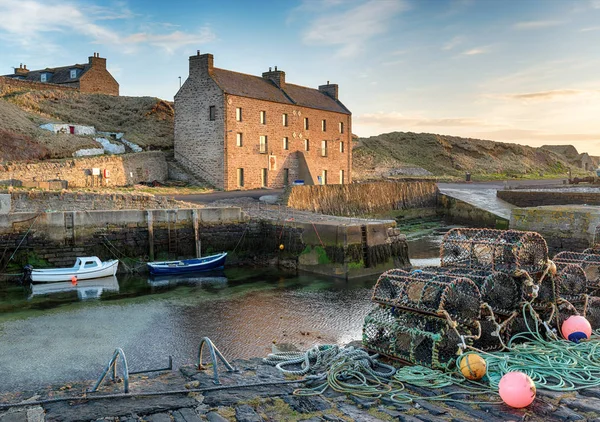 Keiss Harbour East Coast Scotland Part Nc500 Tourist Route — Stock Photo, Image