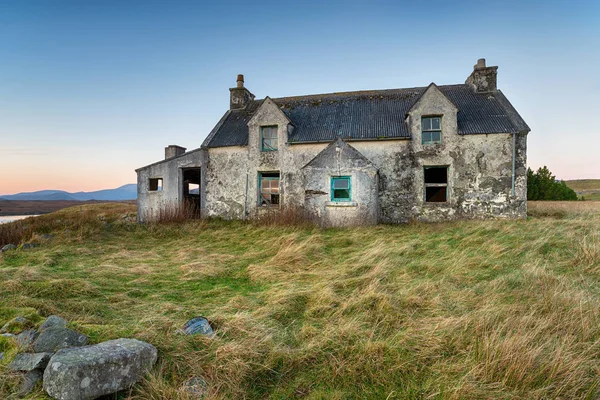 Casa vuota sull'Isola di Lewis — Foto Stock