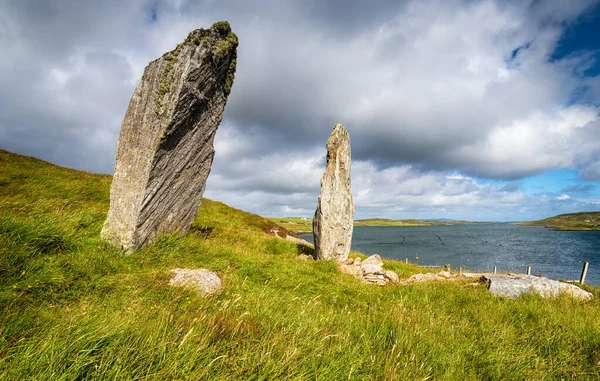 Pierres Debout Callanish Viii Sur Île Grand Bernera Sur Île — Photo