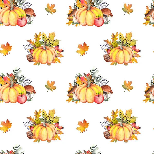 Осенний узор Дня благодарения — стоковое фото