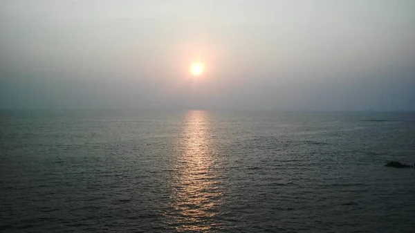 Υπέροχη Θέα Της Θάλασσας Στην Ινδία — Φωτογραφία Αρχείου