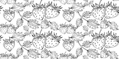 Siyah beyaz çilek oyma sanat