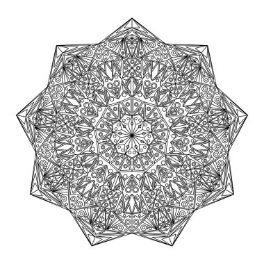 Boyama kitabı için Mandalas