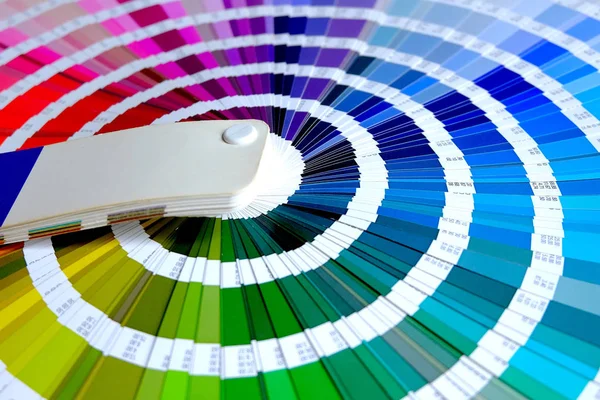 Catalogo dei colori campione — Foto Stock