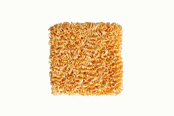 Instant Noodles op witte achtergrond — Stockfoto