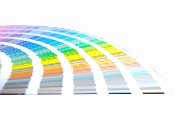 Sample color catalog Stock Image