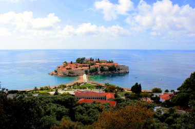 Sveti stefan Adası Deniz Karadağ '