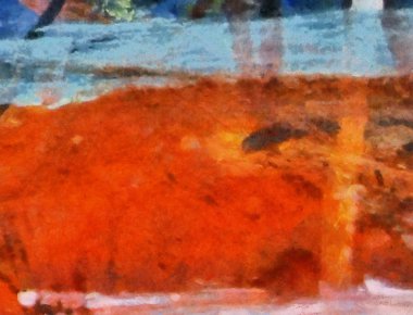 Yağlı yaratıcı soyut boyama arka plan. Dokulu fırça str