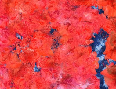 Karışık renklerde soyut arka plan. Yağ ve suluboya tasarımı e