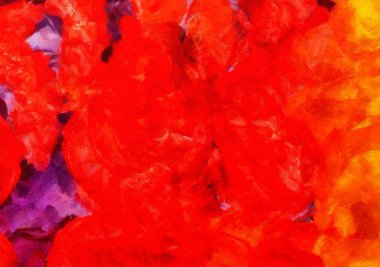 Karışık renklerde soyut arka plan. Yağ ve suluboya tasarımı e