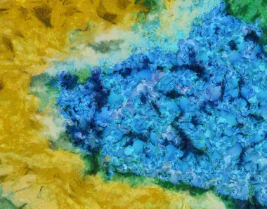 Karışık renklerde soyut arka plan. Yağ ve suluboya tasarımı e