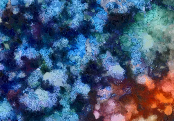 Abstrakter Hintergrund in gemischten Farben. Öl- und Aquarelldesign e — Stockfoto